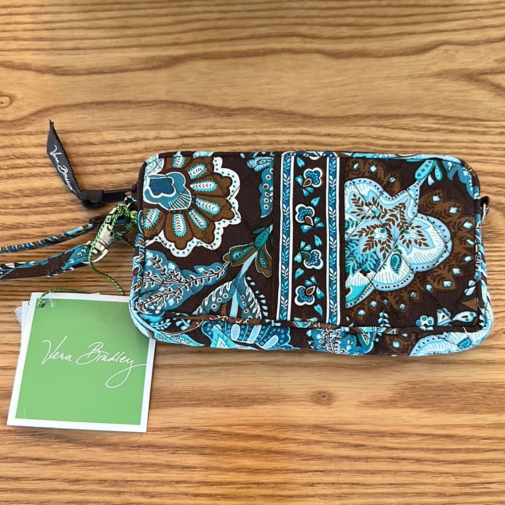 Vera Bradley Wristlet Java Blue